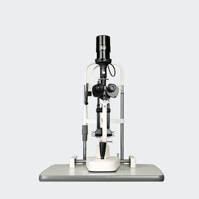 Ampliações convergentes das etapas do microscópio de lâmpada de régua dois do estereoscópio