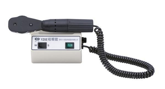Ophthalmoscope portátil do equipamento médico de YZ6E com o bulbo de halogênio 6V/5W
