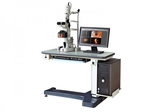 Plataforma de funcionamento do sistema do processamento de imagens do microscópio de lâmpada de régua para o diagnóstico oftálmico