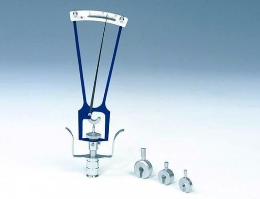 Tipo cuidado Tonometer de Schiotz do olho para a medida da pressão do olho
