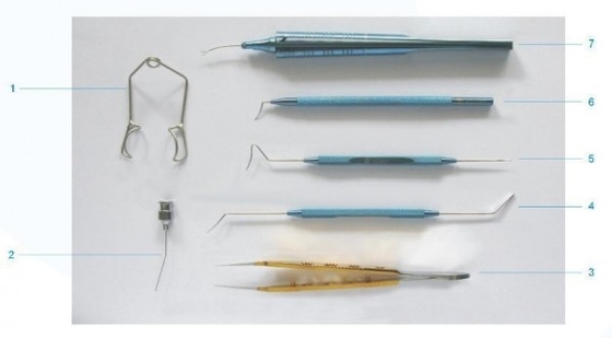 Os instrumentos cirúrgicos do laser do femtosegundo ajustaram 7 em 1